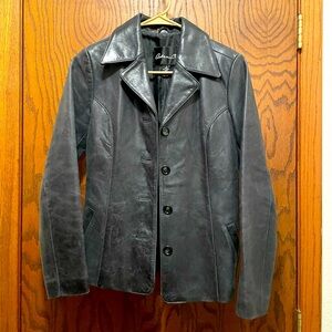 Women’s Arden B. Leather jacket.